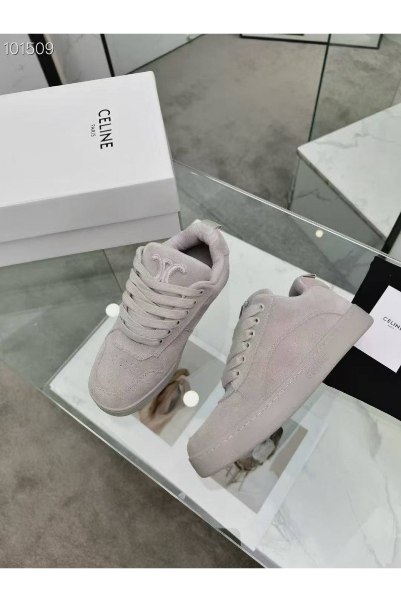 Celine Женские кроссовки Huntington - Grey