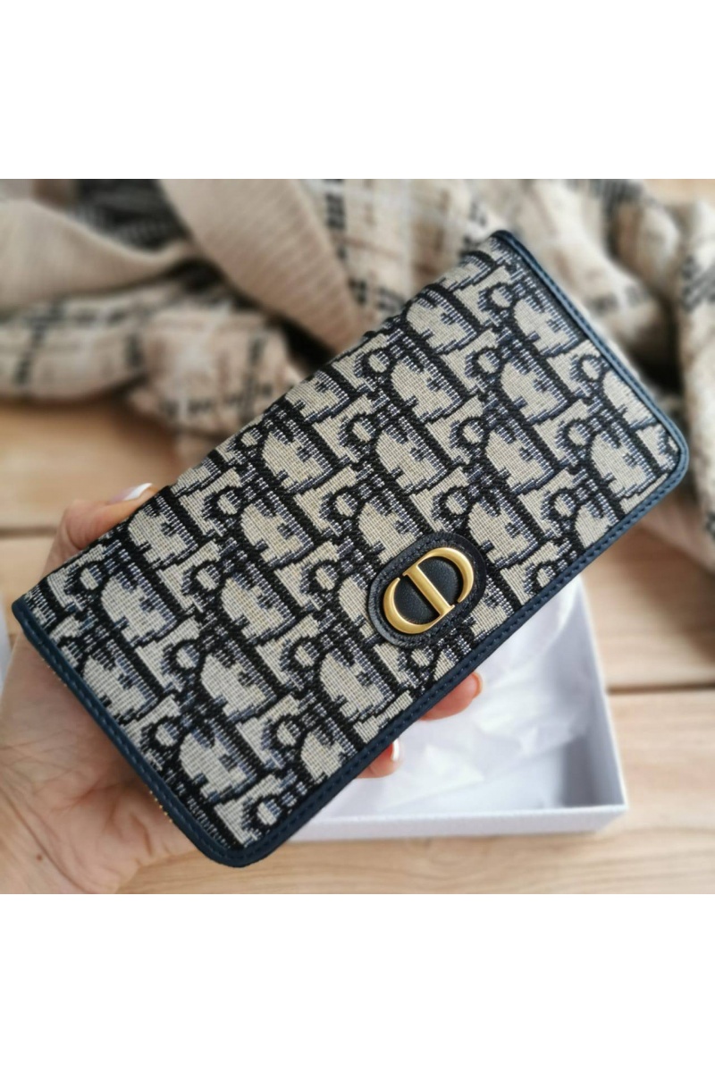 Dior Портмоне Jacquard 19.5x10.5 см