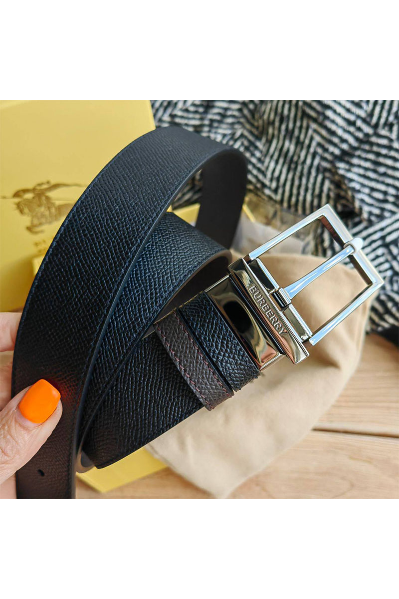 Burberry Кожаный ремень (длина 105 / 110 см)