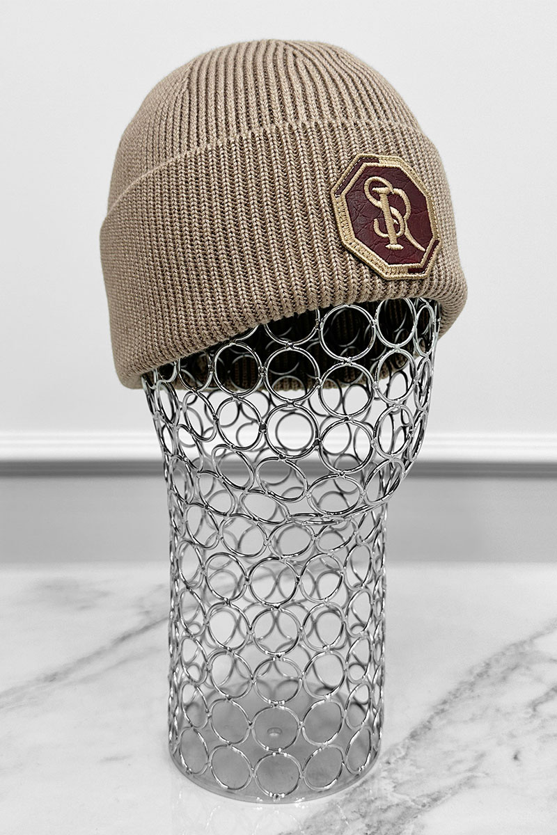 Stеfаnо Riссi Шапка logo-embroidered - Beige