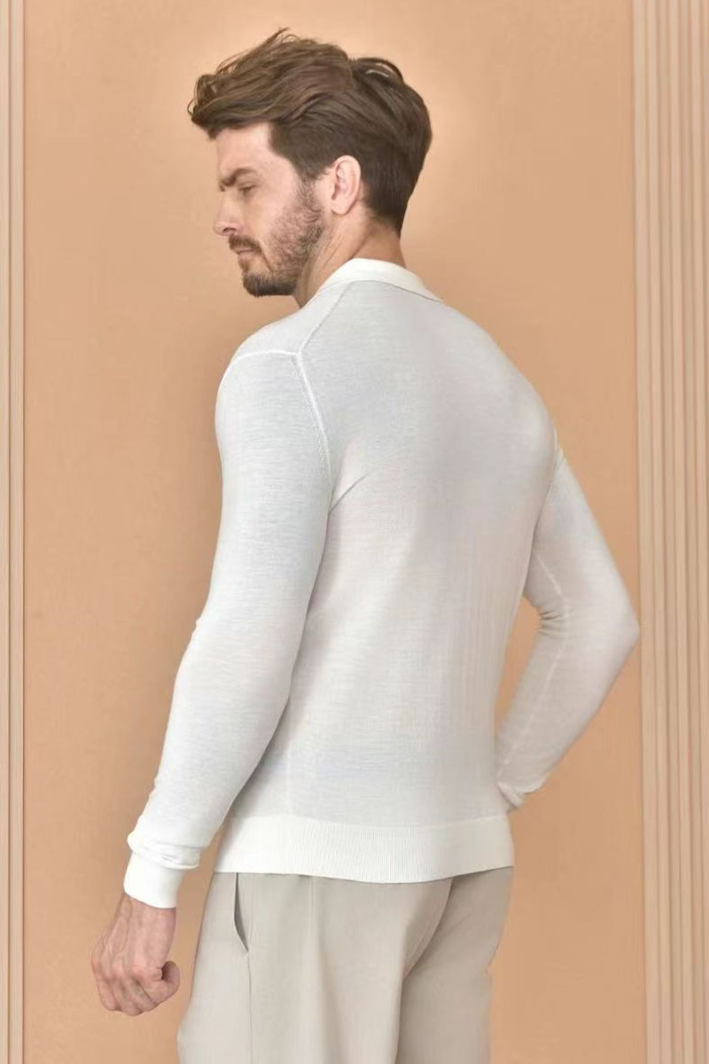 Loro Piana Поло с длинным рукавом Premium - Beige