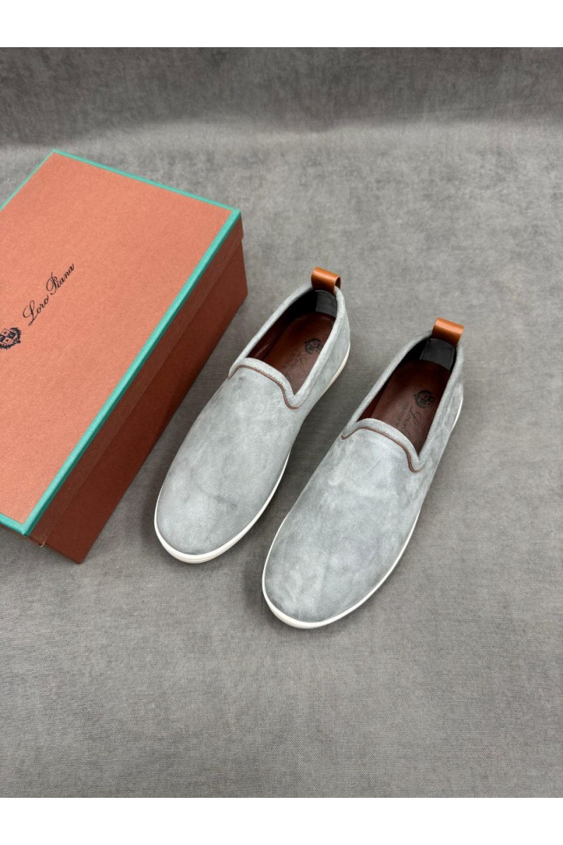 Loro Piana Мужские лоферы Venice Walk - Brisk Blue