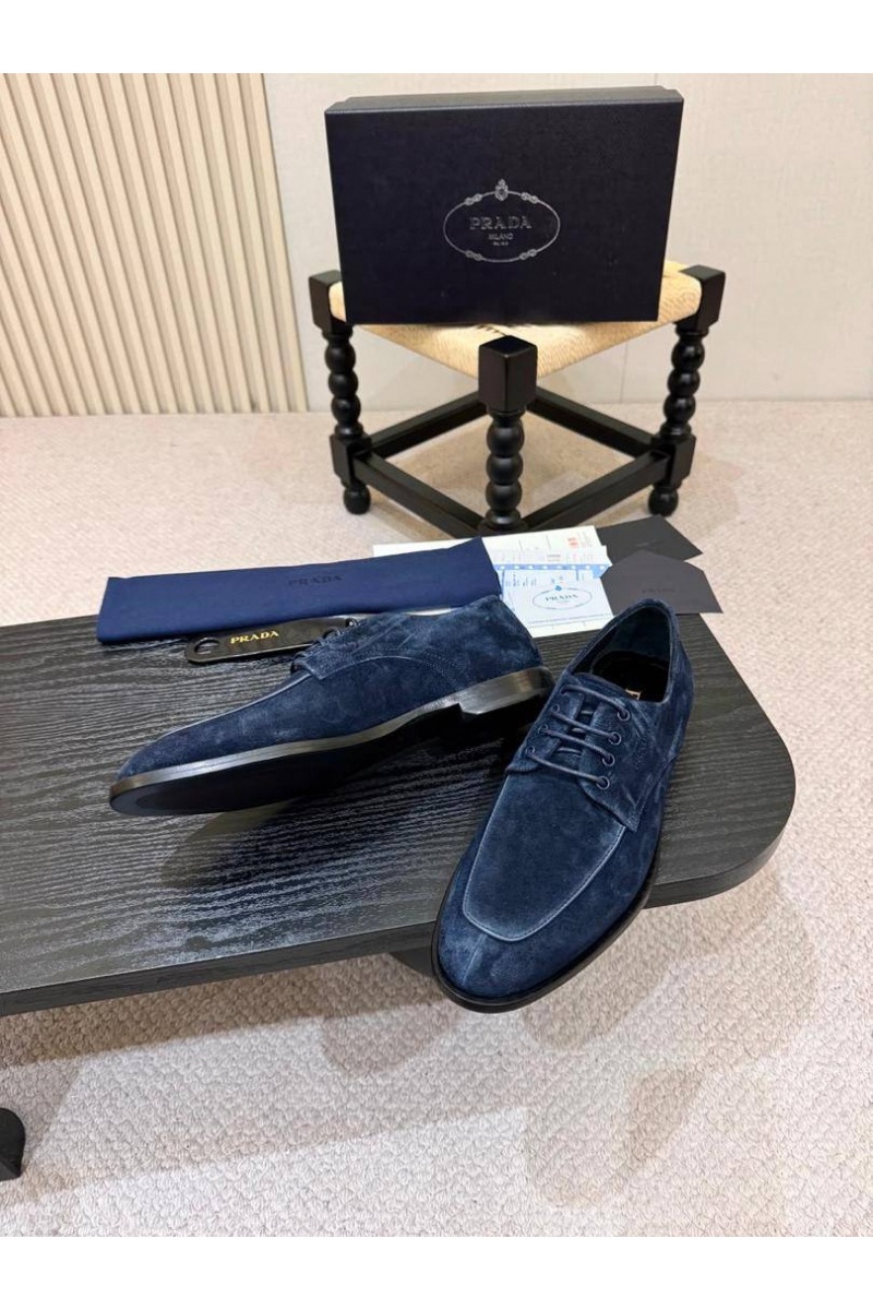 Prada Мужские замшевые ботинки 