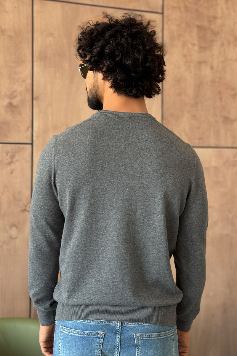 Emporio Armani EA7 Мужская серая кофта 