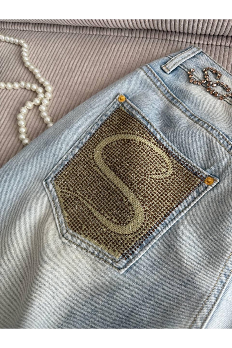 Schiaparelli Женские синие джинсы premium