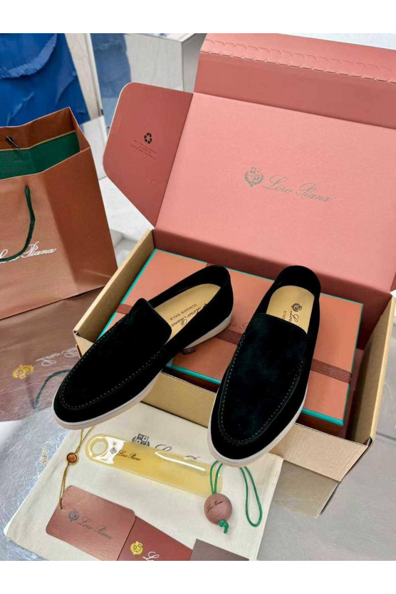 Loro Piana Женские заишевые лоферы Summer Walk premium