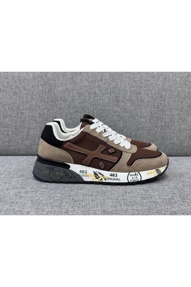 Premiata Комбинированные кроссовки Mick
