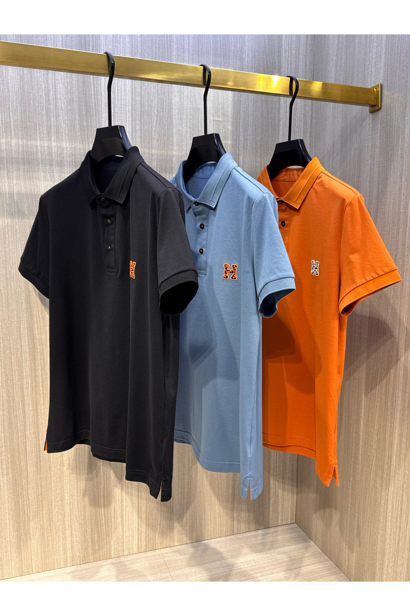 Hermes Мужское поло Premium - Orange