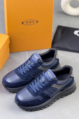 Мужские кроссовки синего цвета