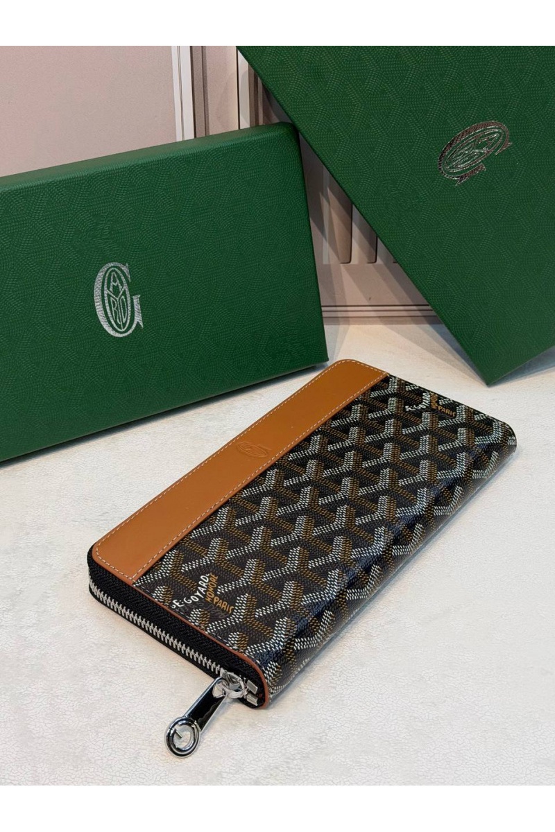 Designer Clothing Кожаное портмоне Goyard Matignon GM premium 20x11x2.3 см