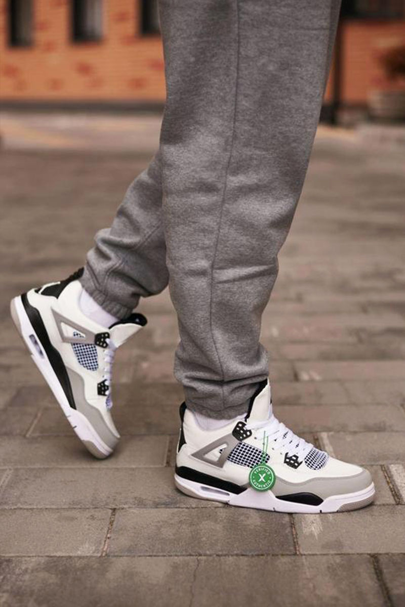 Nike Кроссовки AJ4 Retro "Military Black"