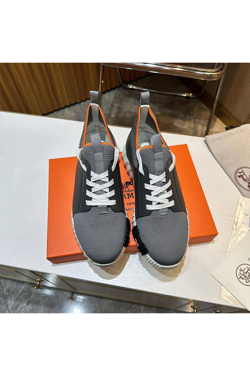 Hermes Мужские кроссовки Depart - Grey