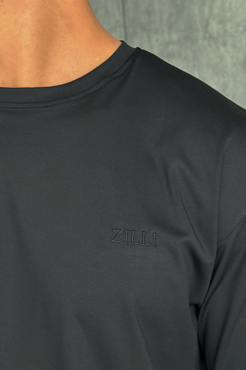 Zilli Мужская чёрная футболка 