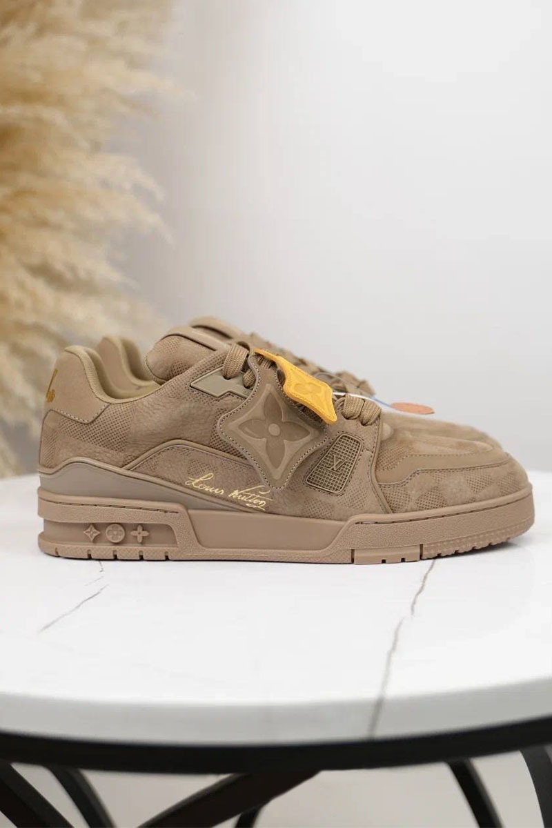 Lоuis Vuittоn Мужские кроссовки Trainer - Beige
