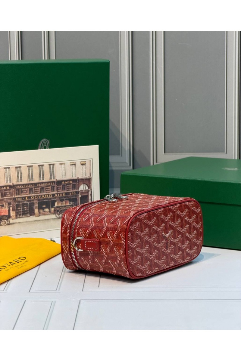 Designer Clothing Кожаная сумка Goyard Muse Mini Vanity ​premium 16,5x10,5x8 см