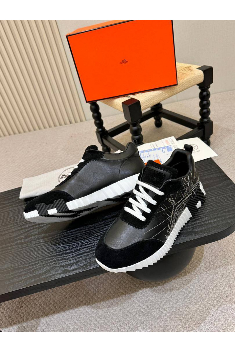 Hermes Мужские кроссовки Bouncing - Black