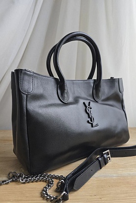 Кожаная сумка 39x23 см