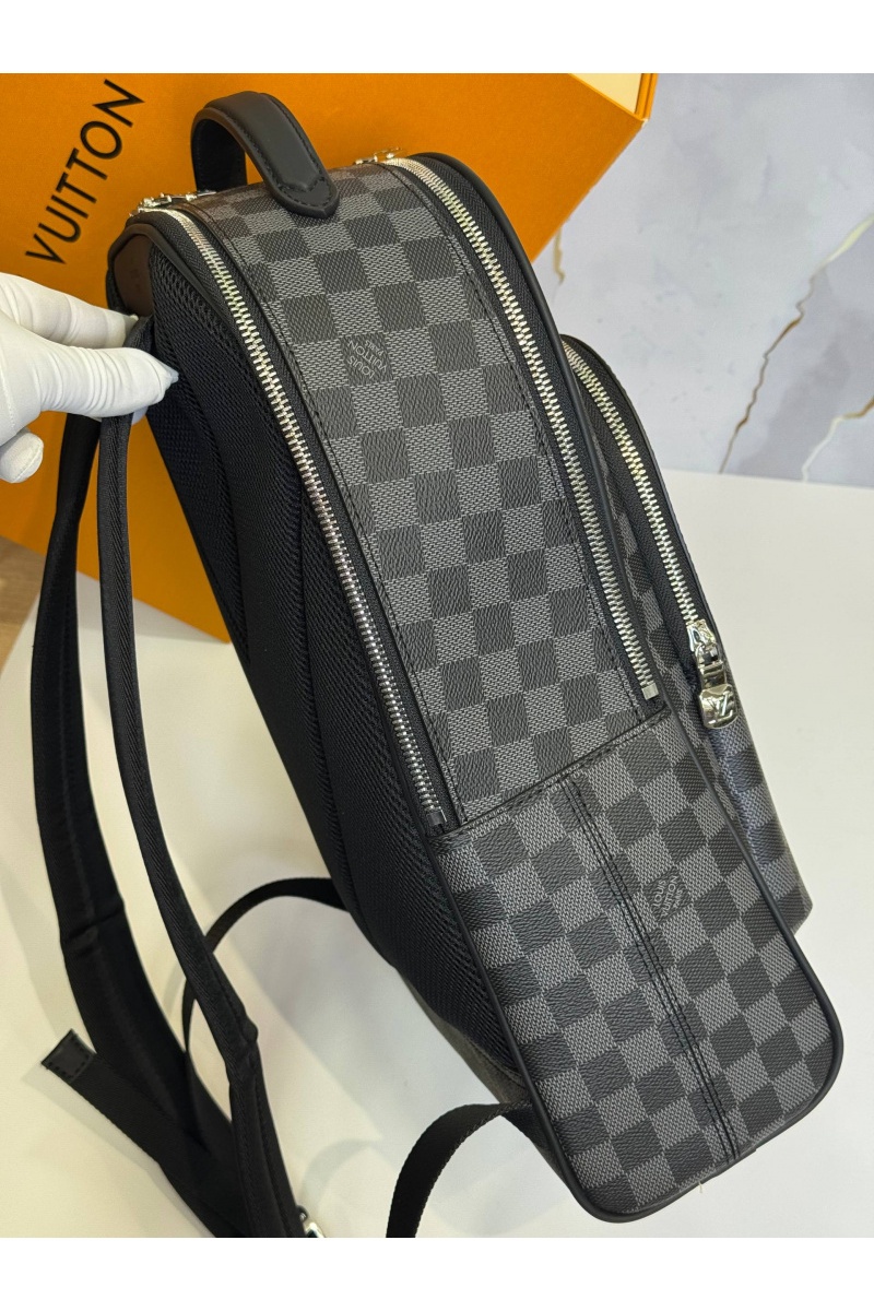 Lоuis Vuittоn Кожаный рюкзак Damier Infini premium 40x31x15 см