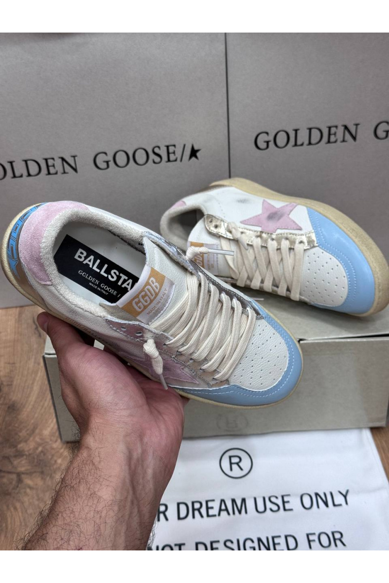 Designer Clothing Женские кожаные кроссовки Golden Goose Ball Star premium