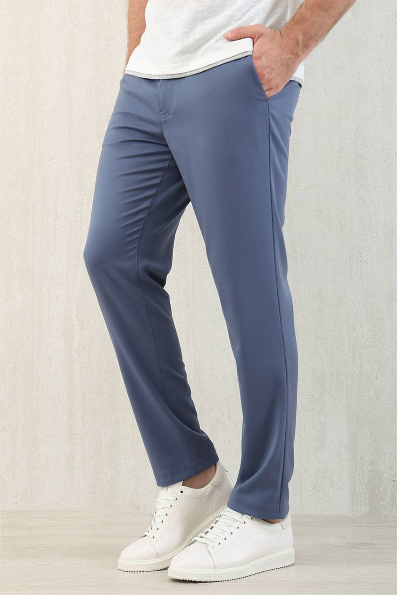 Loro Piana Мужские брюки Premium - Denim Blue