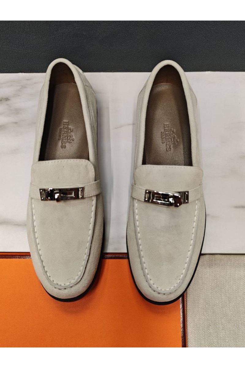 Hermes Женские замшевые лоферы 