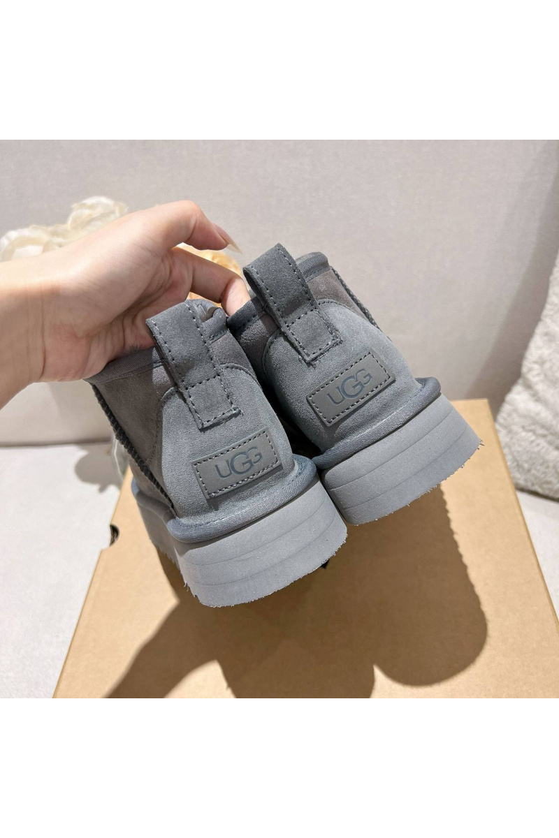 UGG Женские ботинки Classic Ultra Mini Platform - Grey