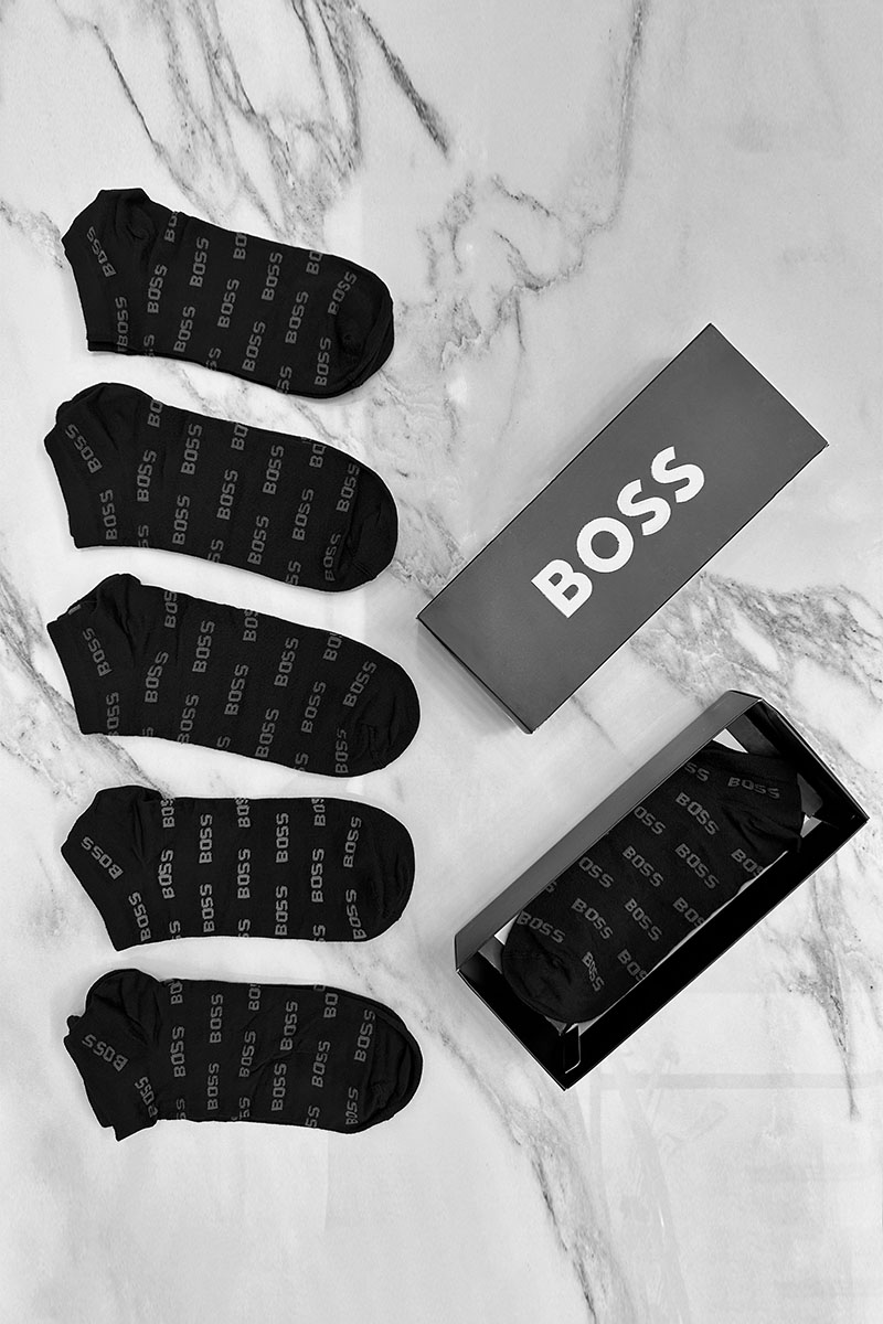 Hugо Воss Комплект носков чёрного цвета