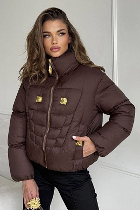 Женская куртка Premium - Coffee