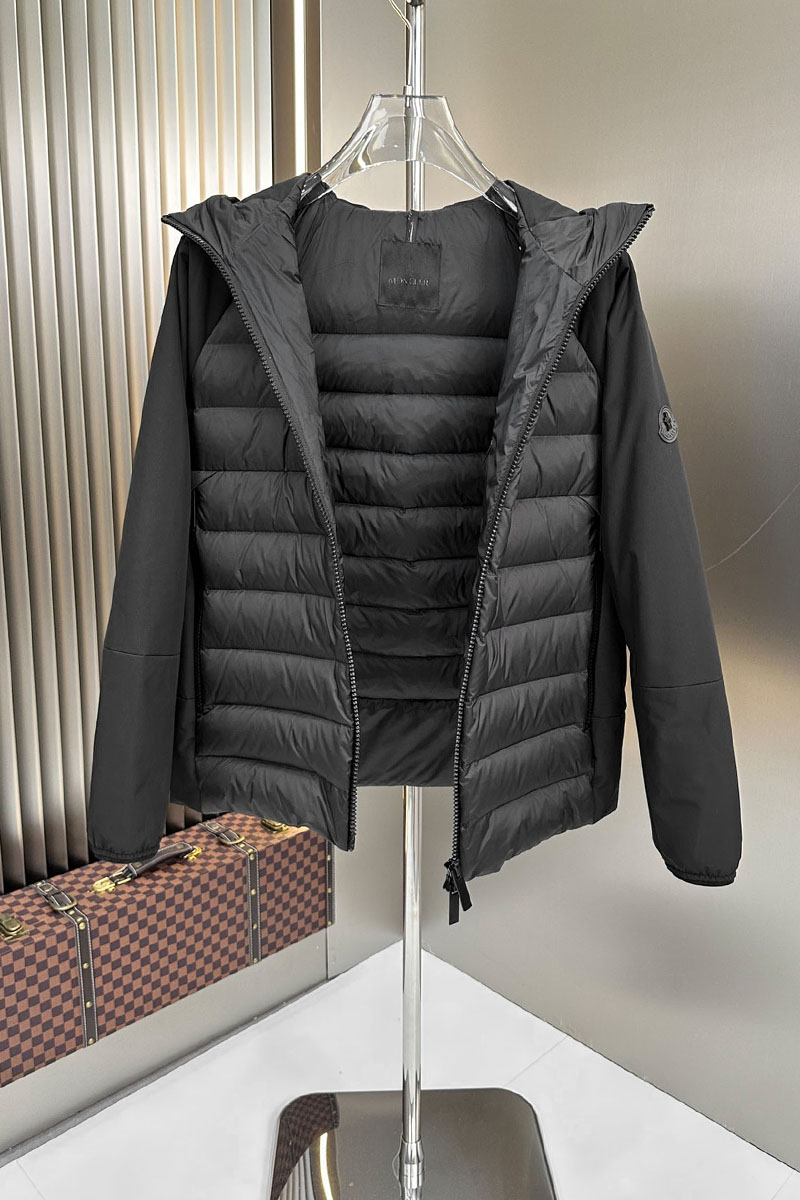 Moncler Мужской пуховик Viaur - Black