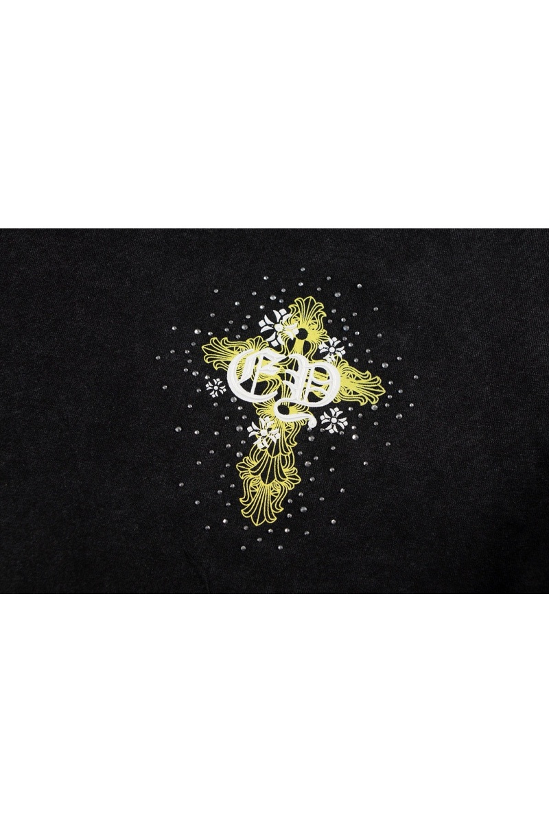 Designer Clothing Чёрная оверсайз футболка Gothic logo 