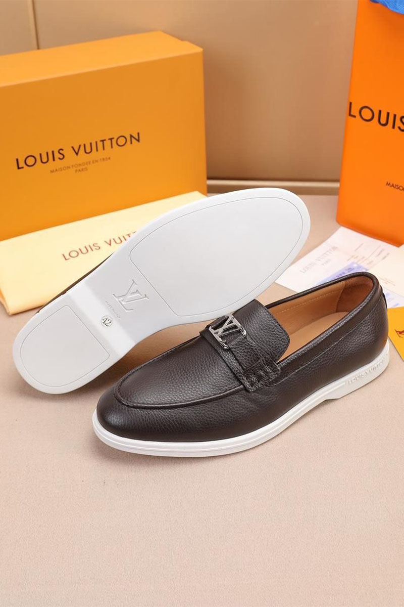 Lоuis Vuittоn Мужские кожаные лоферы Estate