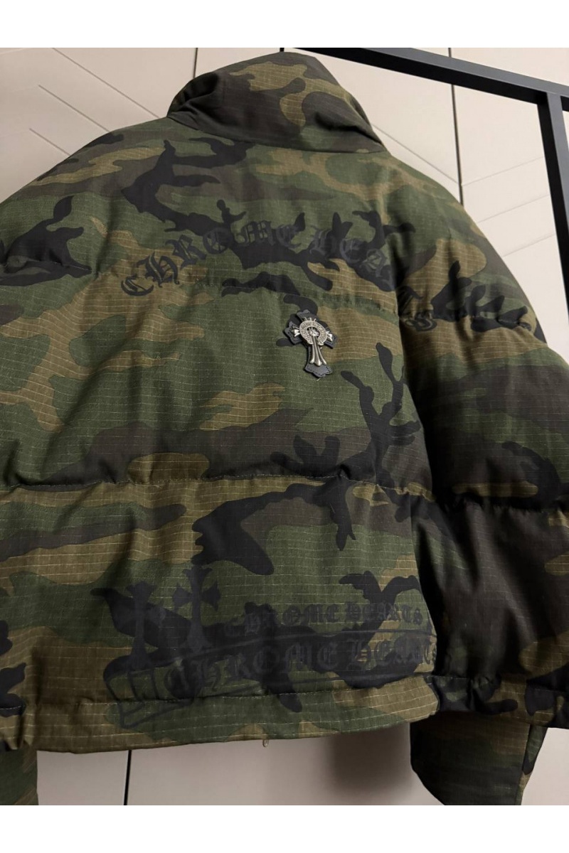 Chrome Hearts Женская пуховая куртка Military