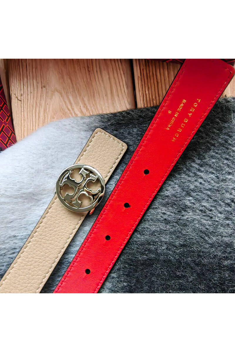 Designer Clothing Двусторонний кожаный ремень Tory Burch - длина 80 / 85 см (2 расцветки)