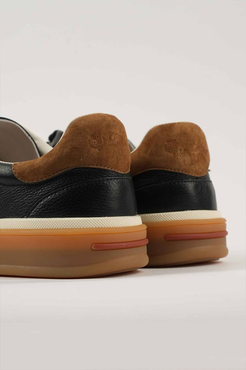 Loro Piana Мужские кроссовки Tennis Walk - Black
