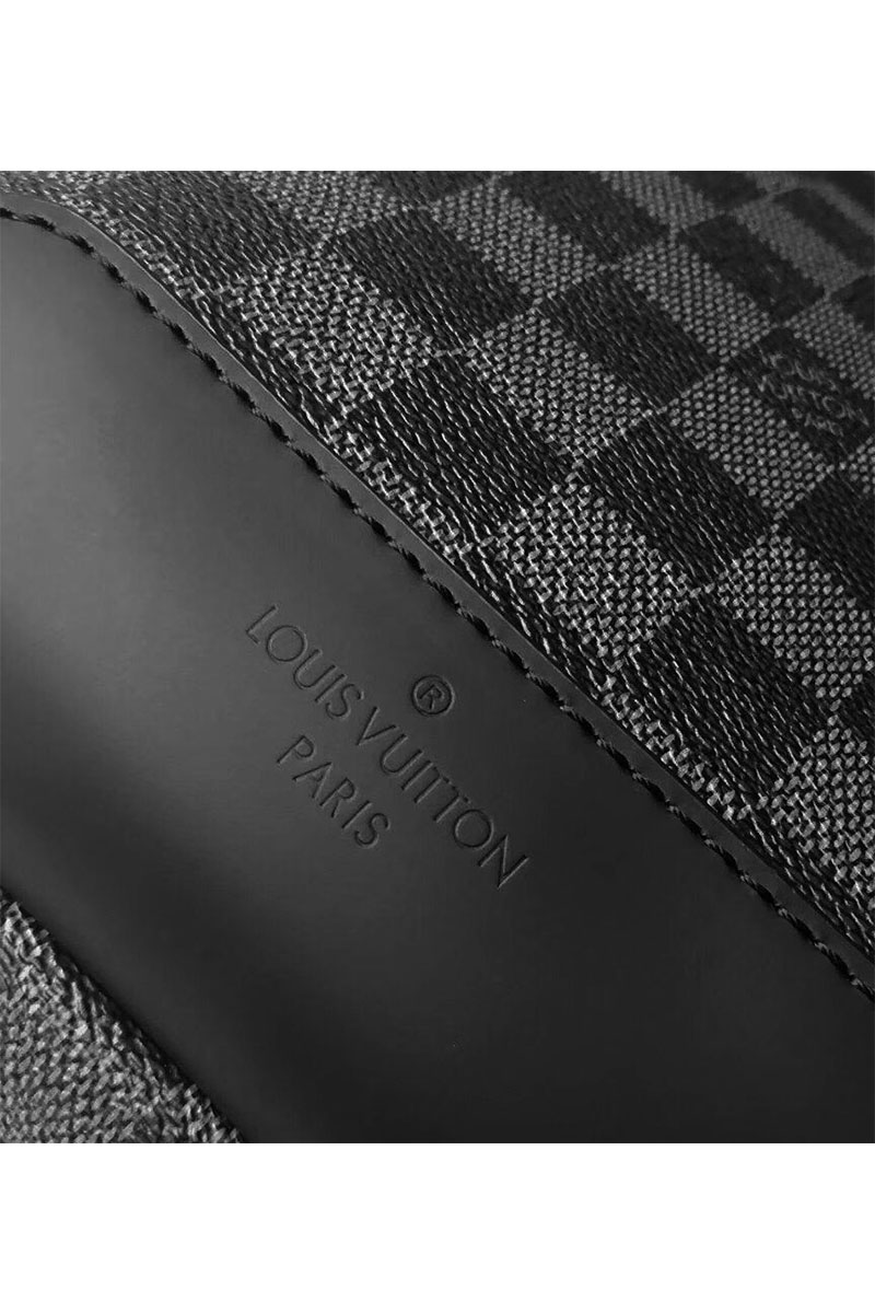Lоuis Vuittоn Кожаная сумка Avenue Sling Damier Graphite 21x31x9 см