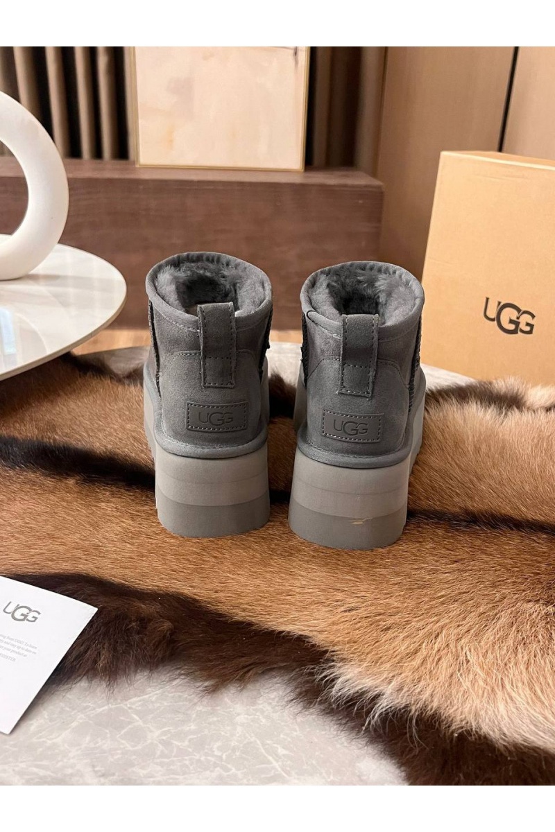 UGG Женские ботинки Classic Ultra Mini Platform - Grey