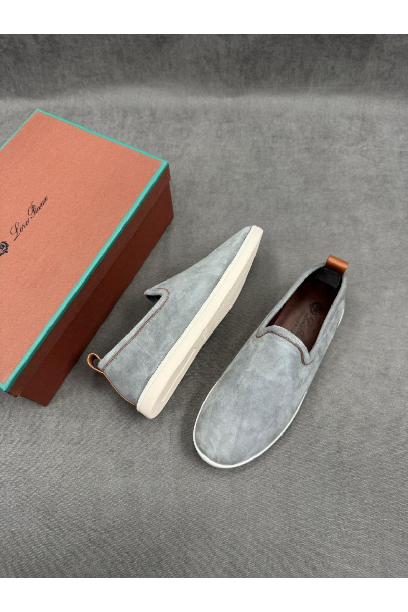 Loro Piana Мужские лоферы Venice Walk - Brisk Blue