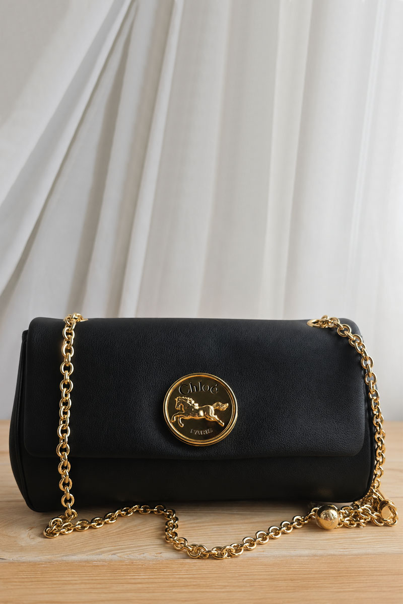 Chloe Кожаная сумка 28x17 см