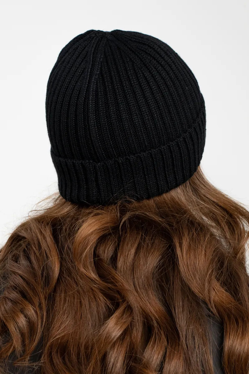 Emporio Armani EA7 Шапка logo-plaque - Black 