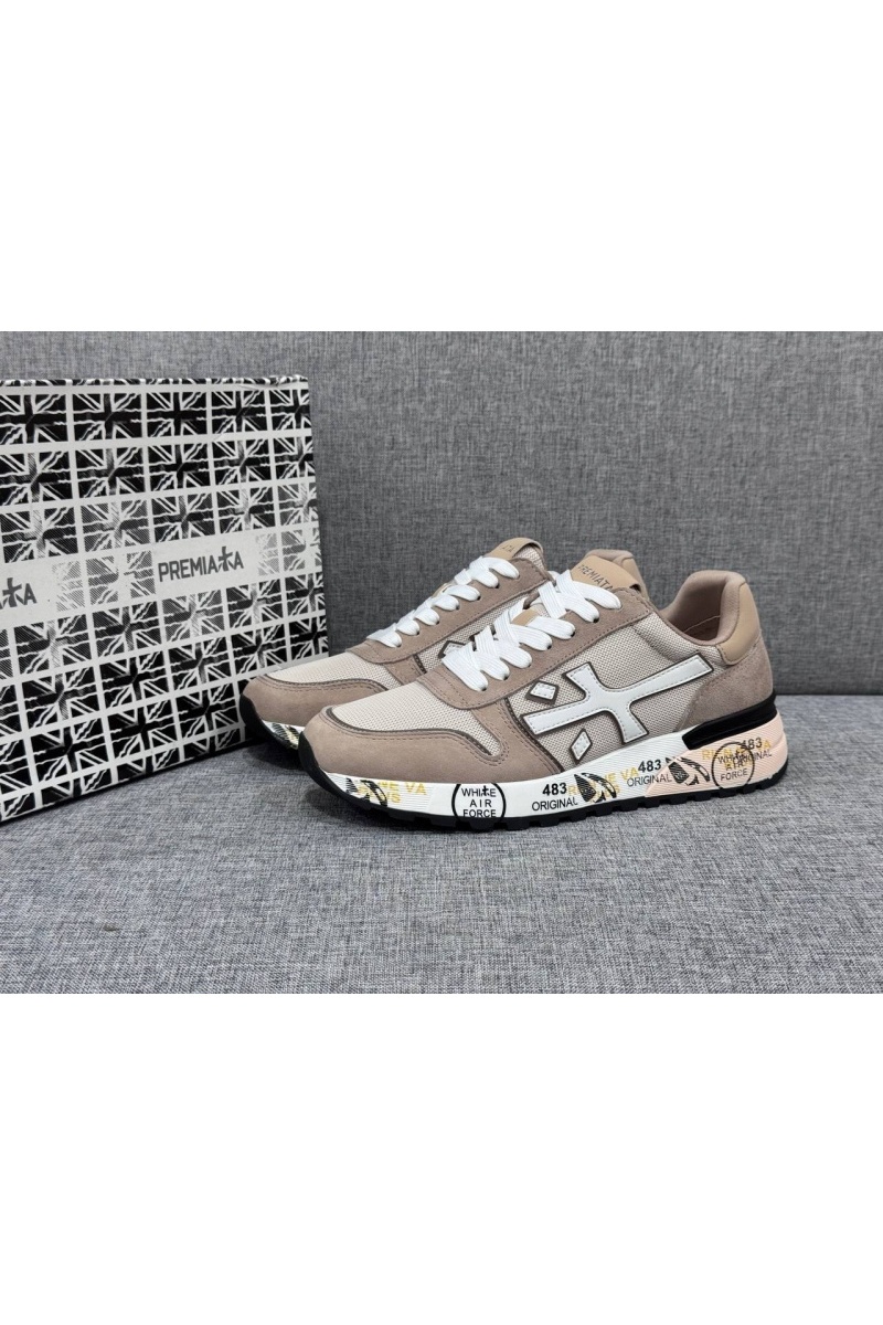 Premiata Комбинированные кроссовки Mick