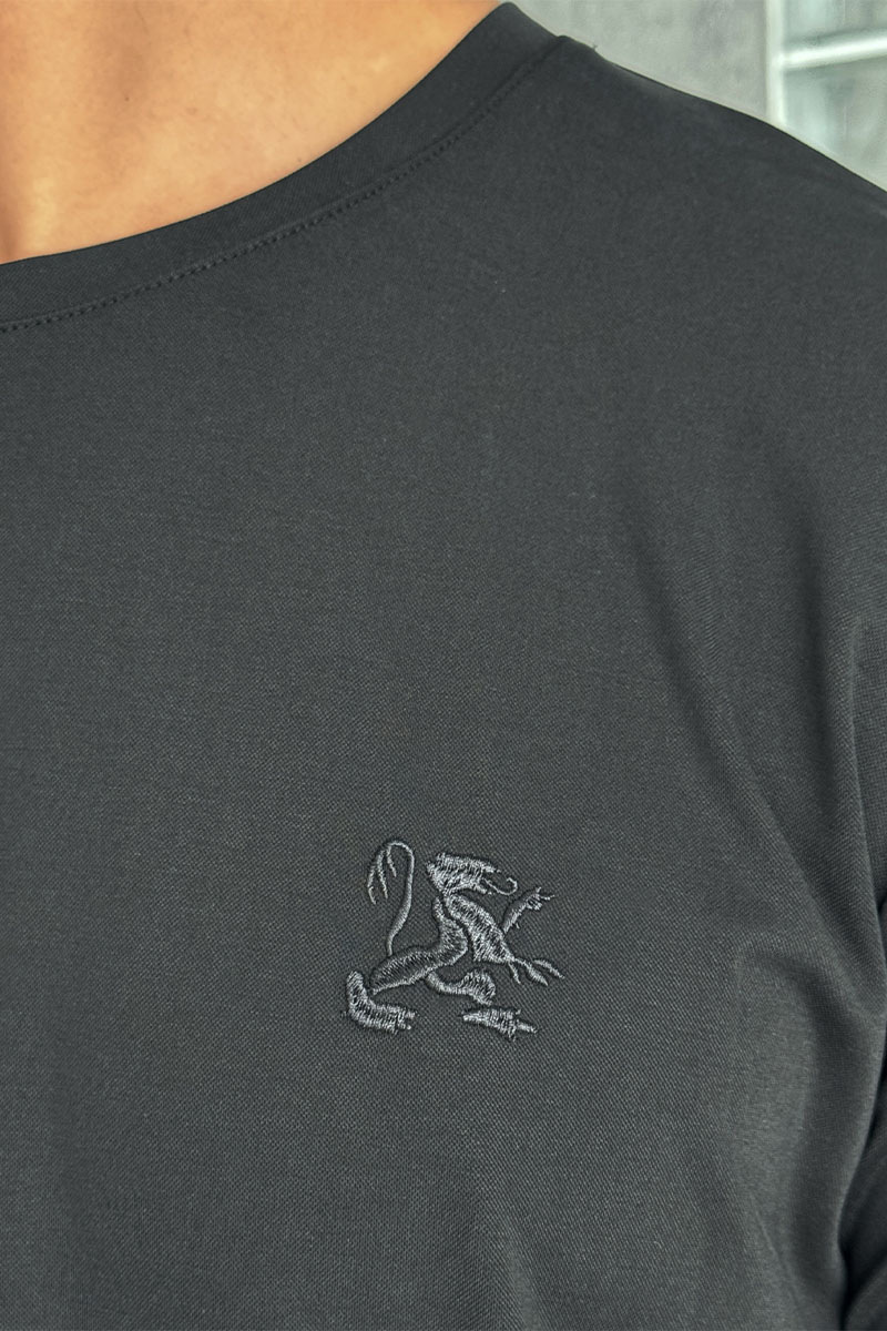 Zilli Мужская чёрная футболка 