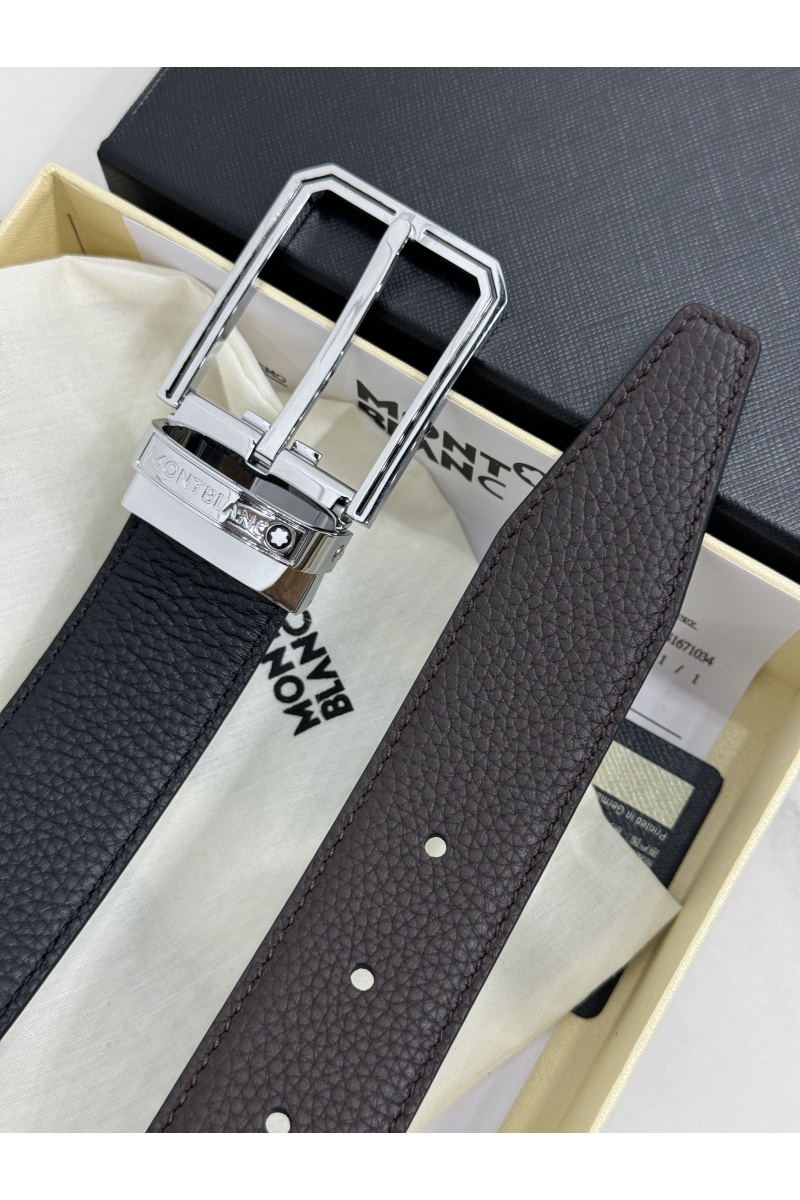 Montblanc Двусторонний кожаный ремень Premium (ширина 3.5 см)