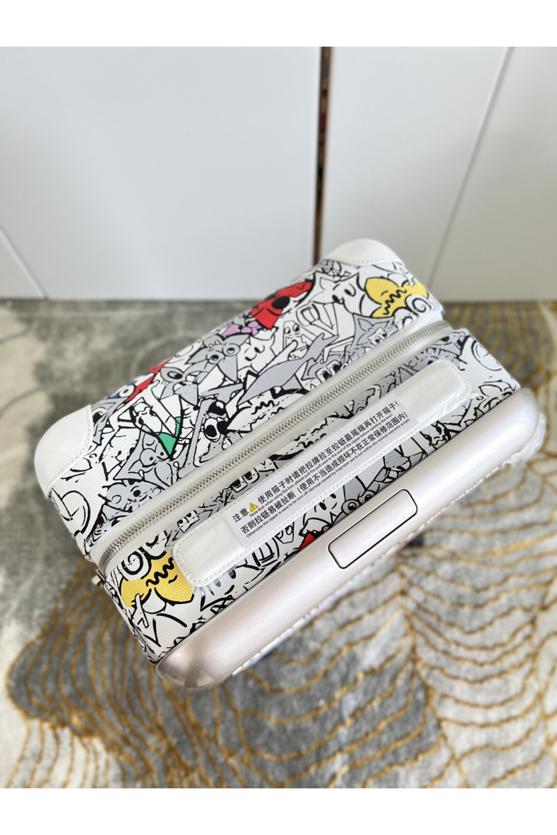 Lоuis Vuittоn Чемодан Horizon Takashi Murakami Multicolor premium 53x37x22 см