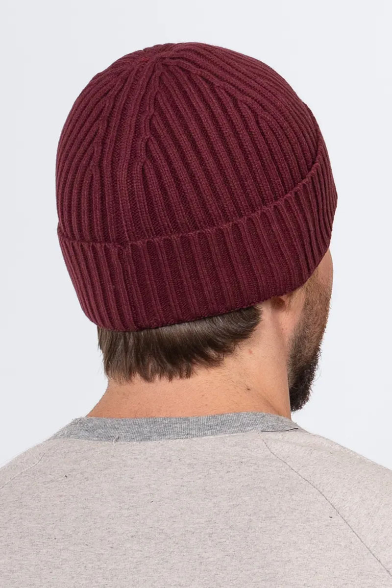 Calvin Klein Шапка logo-badge - Wine Berry