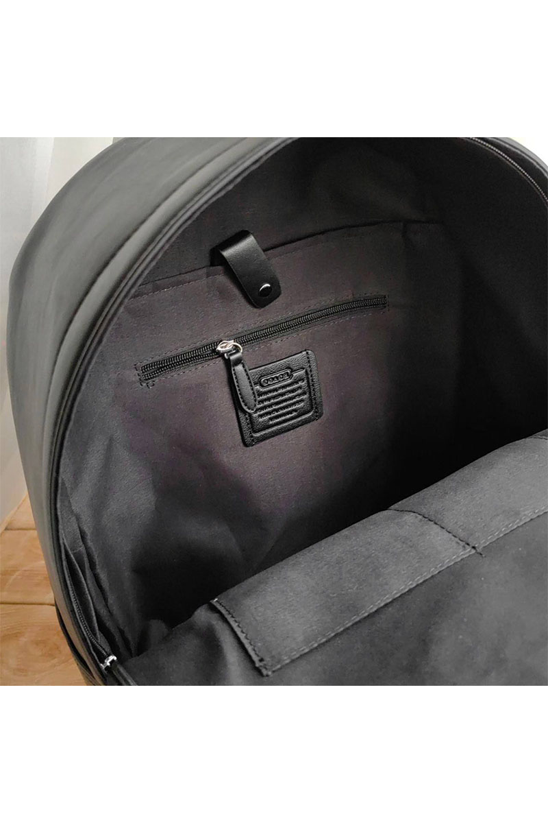 Coach Кожаный рюкзак Coach monogram 39x30 см