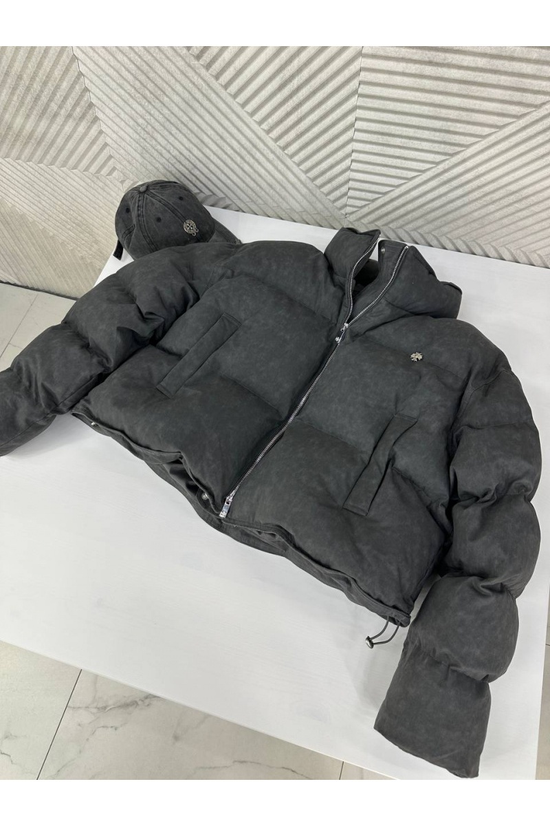 Chrome Hearts Женская чёрная куртка 
