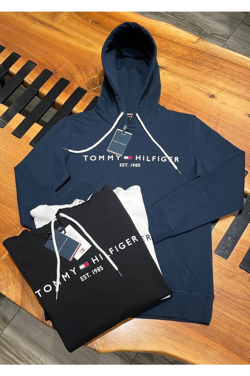 Tommy Hilfiger Мужское чёрное худи
