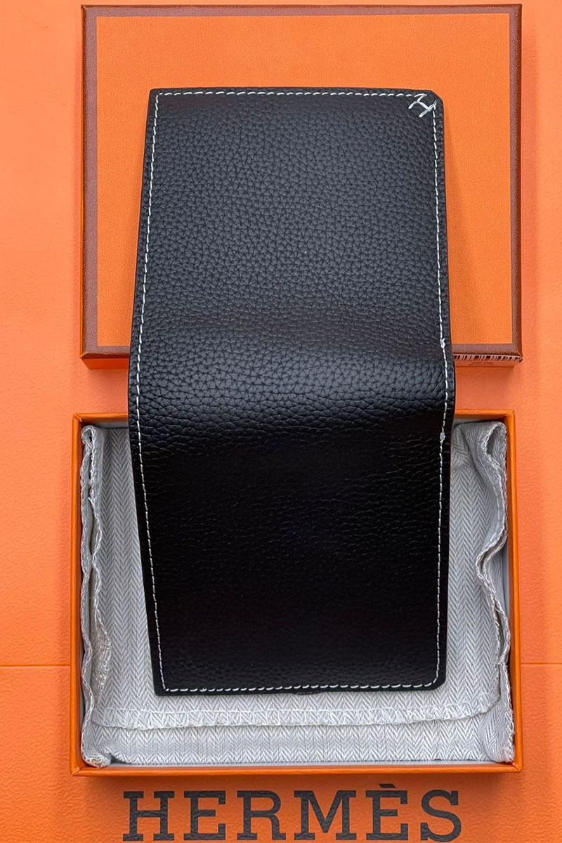 Hermes Кожаный кошелёк 12х10 см