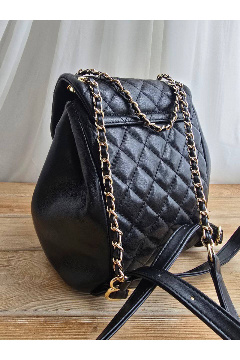 Chаnеl Кожаный рюкзак 23x23 см