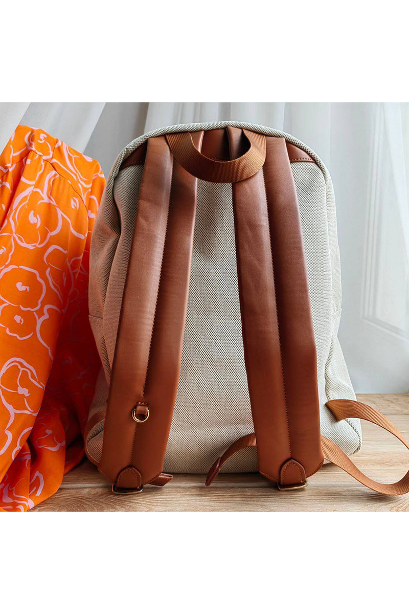 Gucci Женский текстильный рюкзак Interlocking G 40x32 см